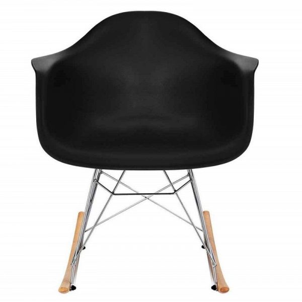 Eames rocking chair RAR Replica Black By Decomica - DECOMICA