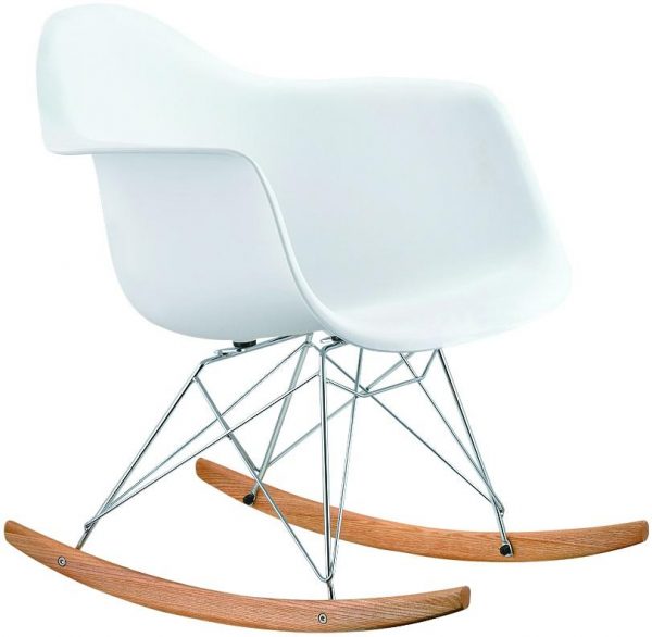 Classic rocking chair RAR White