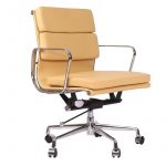 Classic Soft pad Office Chair Camel Leather - Low back - DECOMICA