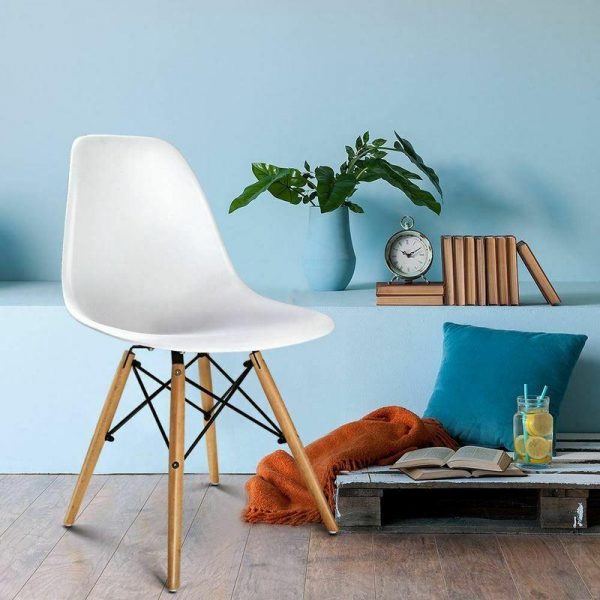 Eames DSW Replica White - DECOMICA