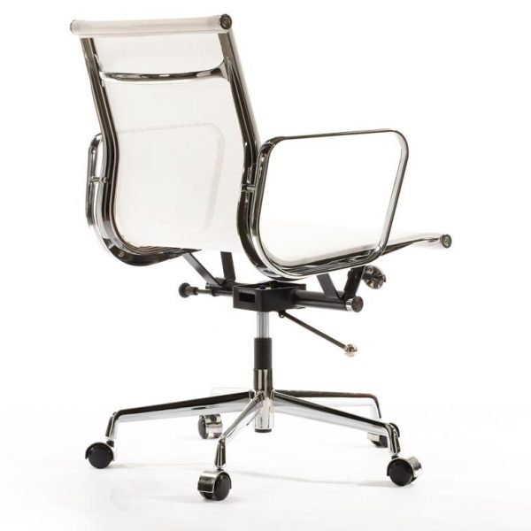 Eames Management EA117 Mesh Office Chair Replica - White - DECOMICA