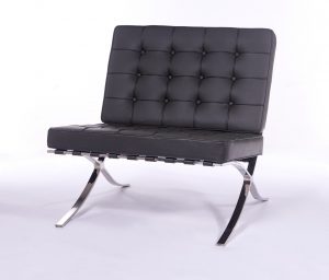 Premium Barcelona Chair Dark Grey