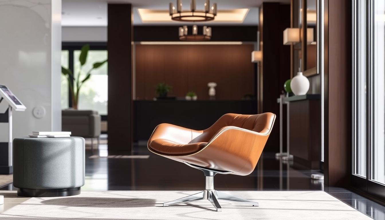 Eames Lobby Chair Replica